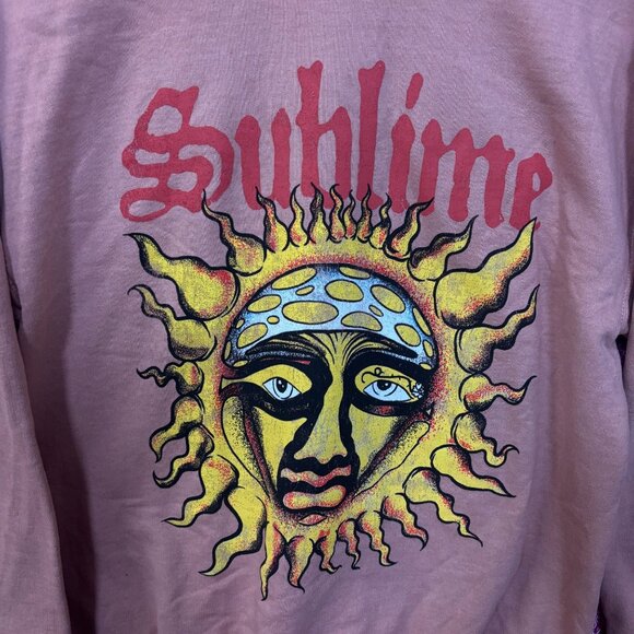Sublime 40 oz to Freedom Sun Ska Band Crewneck Sweater Small - Picture 2 of 4
